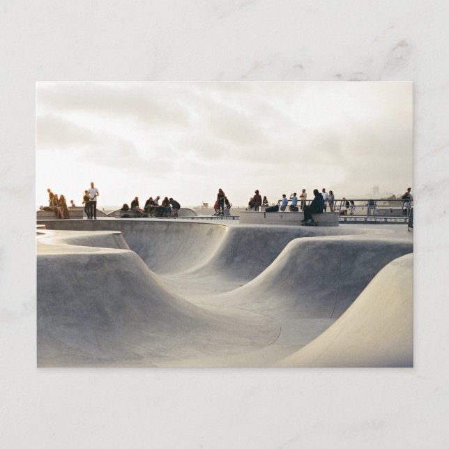 Postal Curso de patinaje (Anverso)