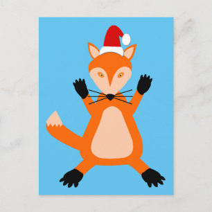 Postal Curte Navidades Fox