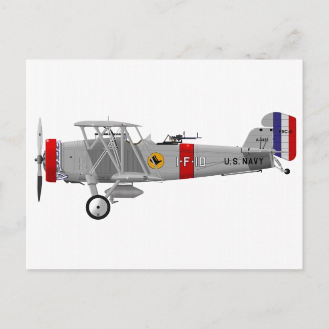 Postal Curtiss F8C-4 Helldiver A5433 (Anverso)