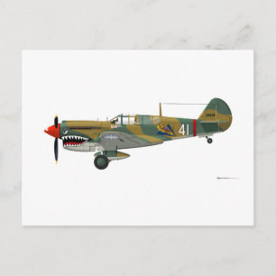 Postal Curtiss P-40 Warhawk