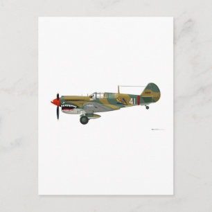 Postal Curtiss P-40 Warhawk