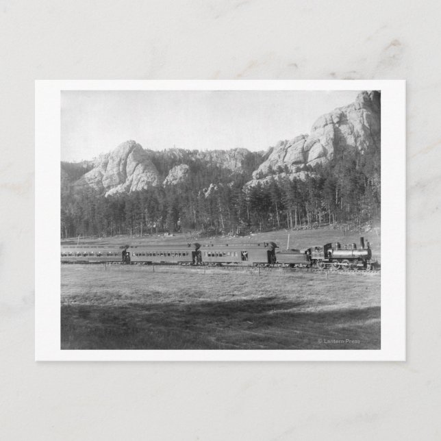 Postal Curva de herradura en Burlington y Missouri (Anverso)