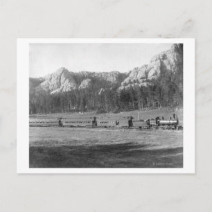 Postal Curva de herradura en Burlington y Missouri