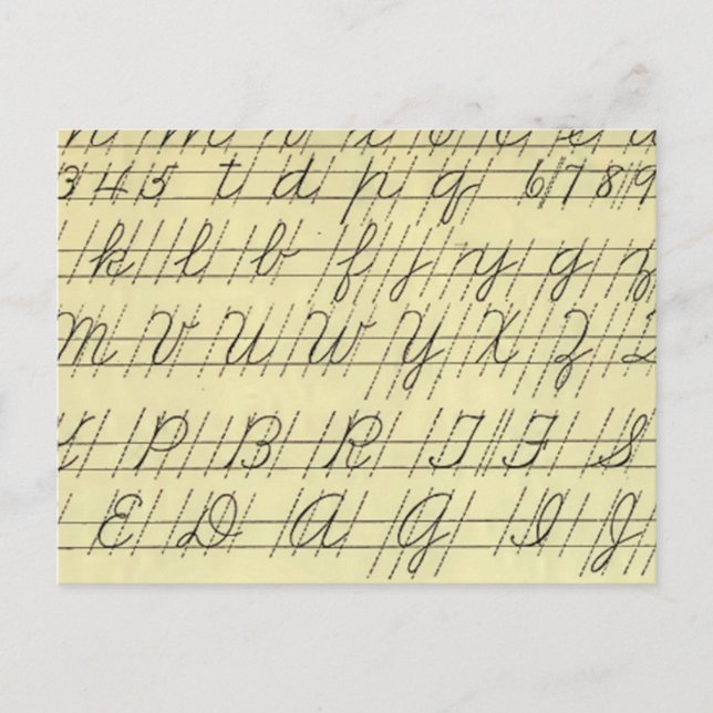 Postal Curvo (Anverso)