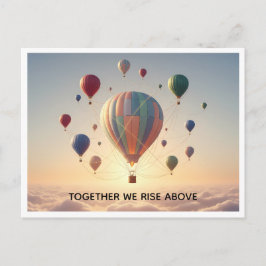 Postal Custom Motivational Quote post card