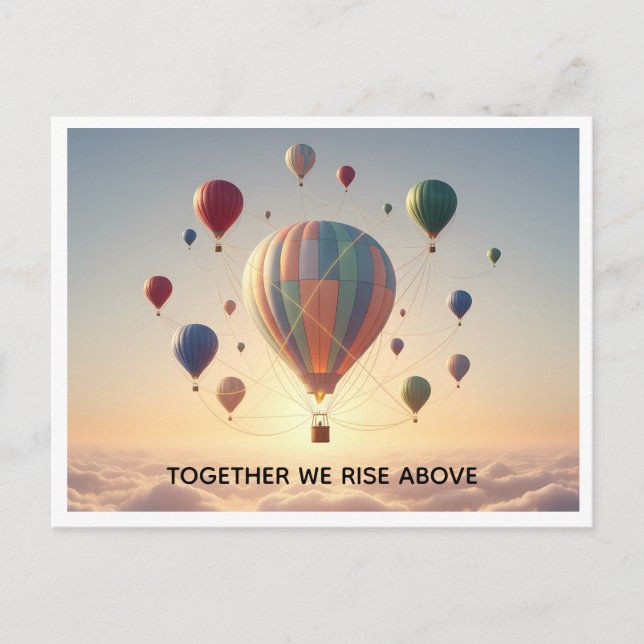 Postal Custom Motivational Quote post card (Anverso)