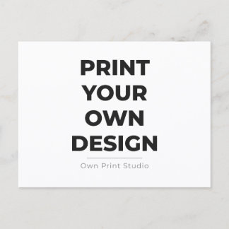 Postal Custom Print Your Own | Printing My Own To Order