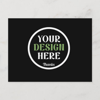 Postal custom, unique, sleek & minimalist hershey®'s kiss