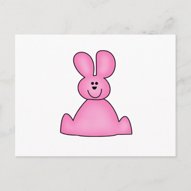 POSTAL CUSTOMMARSHRABBITPINK (Anverso)