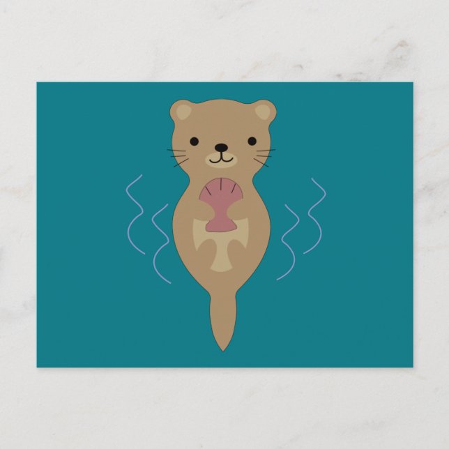 Postal Cuta Otter (Anverso)
