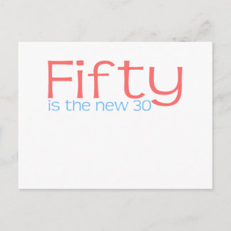 Postal Cute, "50 es el nuevo 30"