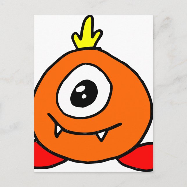 Postal Cute Alien (Anverso)