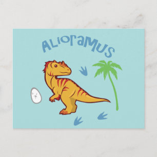 Postal Cute Alioramus