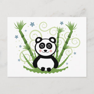 Postal Cute Baby Panda