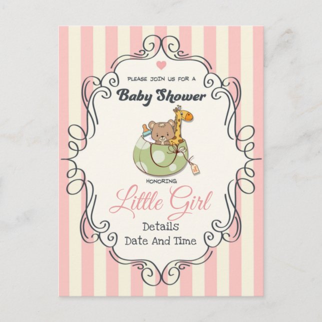 Postal Cute Baby Shower (Anverso)