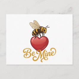 Postal Cute Be Mine Honeycomb 