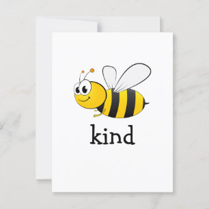 Postal Cute Bee Kind