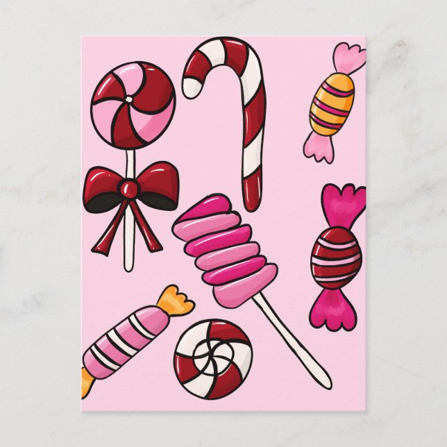 Postal Cute Candy (Anverso)