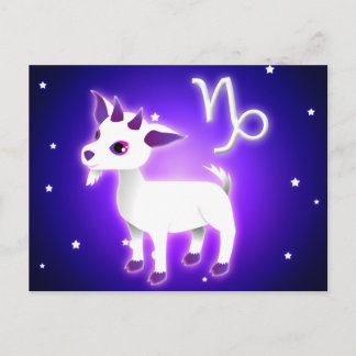 Postal Cute Capricorn Zodiac