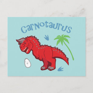 Postal Cute Carnotaurus