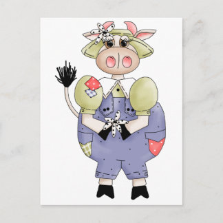 Postal Cute Cow