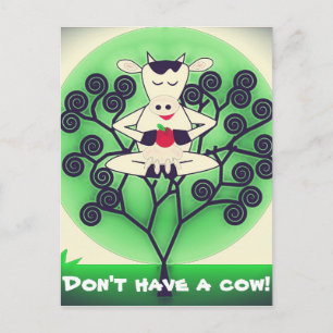 Postal Cute Cow