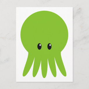 Postal Cute Cthulhu