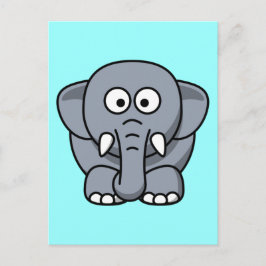 Postal Cute Funny Elephant