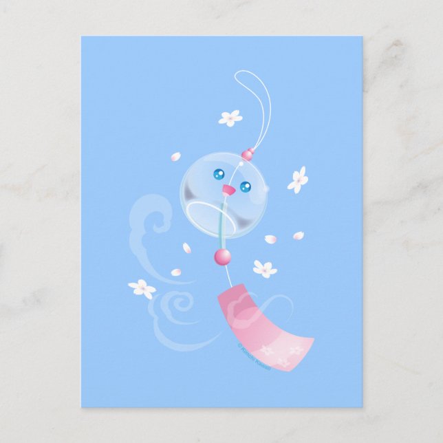 Postal Cute Furin Wind Chime (Anverso)