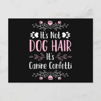 Postal Cute Gracioso Perro Groomer