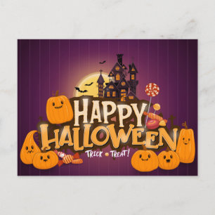 Postal Cute Halloween