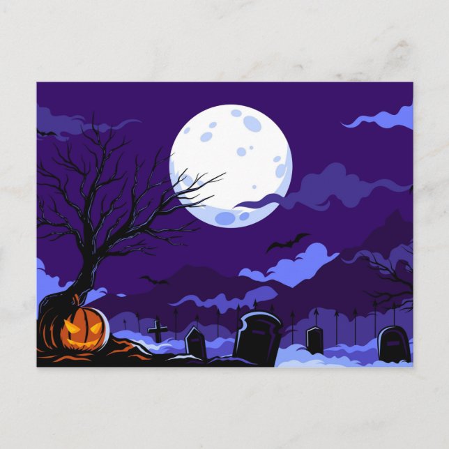 Postal Cute Halloween (Anverso)