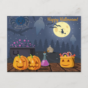 Postal Cute Halloween
