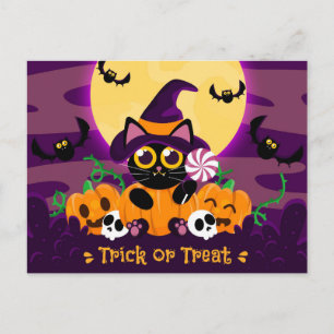 Postal Cute Halloween