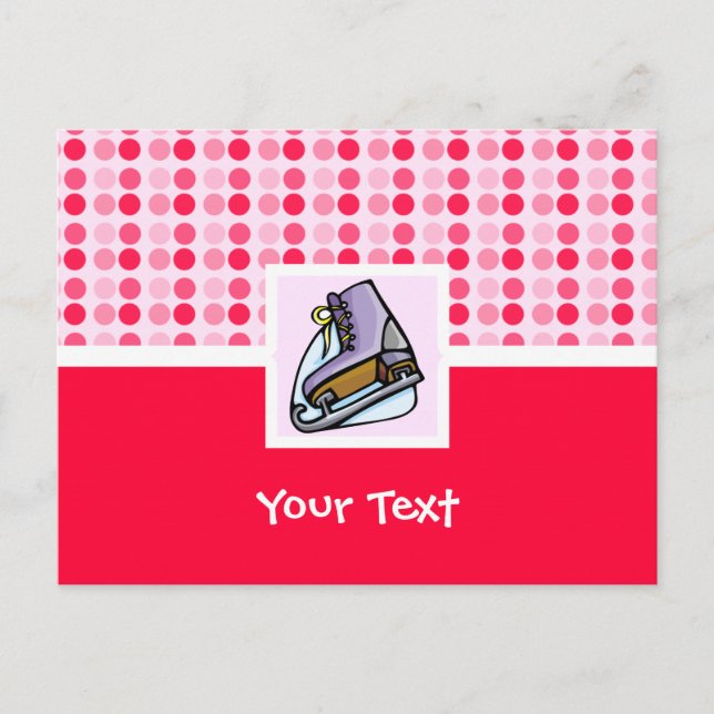 Postal Cute Ice Skate (Anverso)