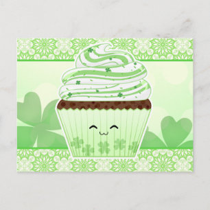 Postal Cute kawaii St Patricks