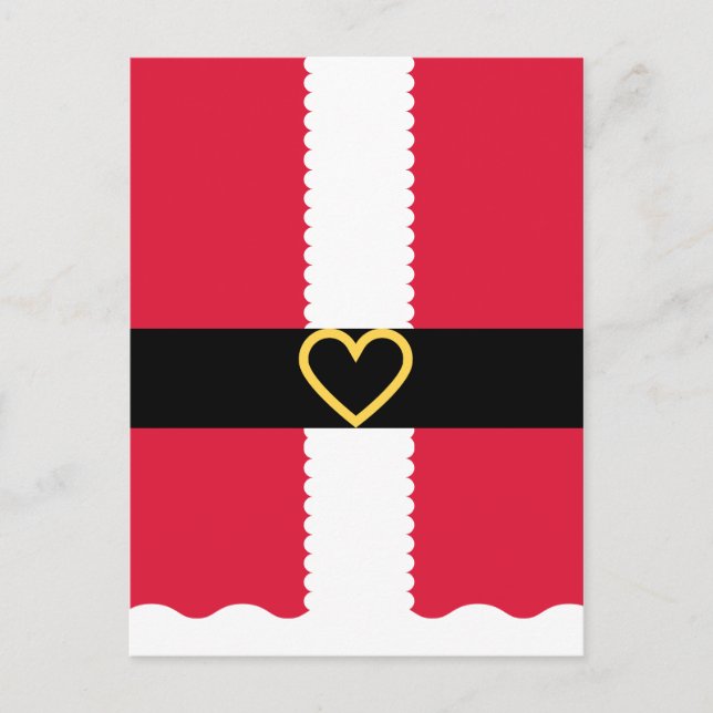 Postal Cute Kids Santa (Anverso)