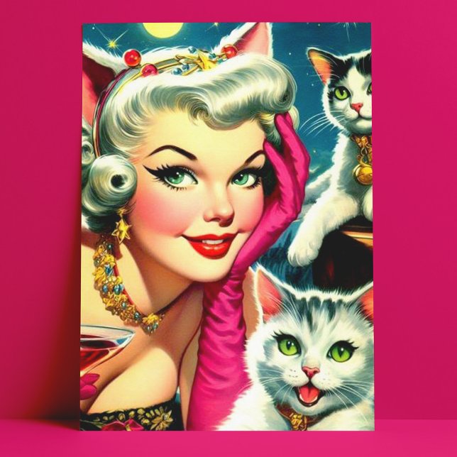 Postal Cute Kittens Pin up (Subido por el creador)