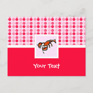 Postal Cute Lobster