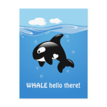Cute Orca WHALE (Bueno) Hola