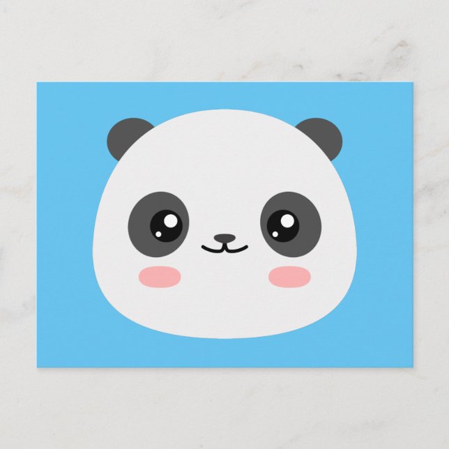 Postal Cute Panda (Anverso)
