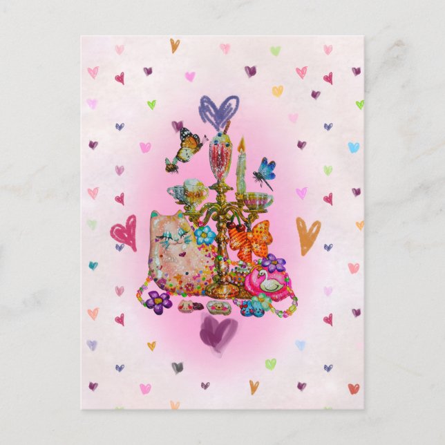 Postal Cute Pastel (Anverso)