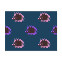 Cute Personalizado Hedgehogs