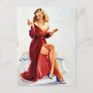 Postal Cute Pin Up