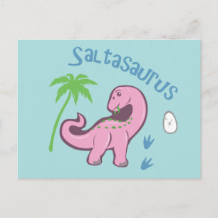 Postal Cute Saltasaurus