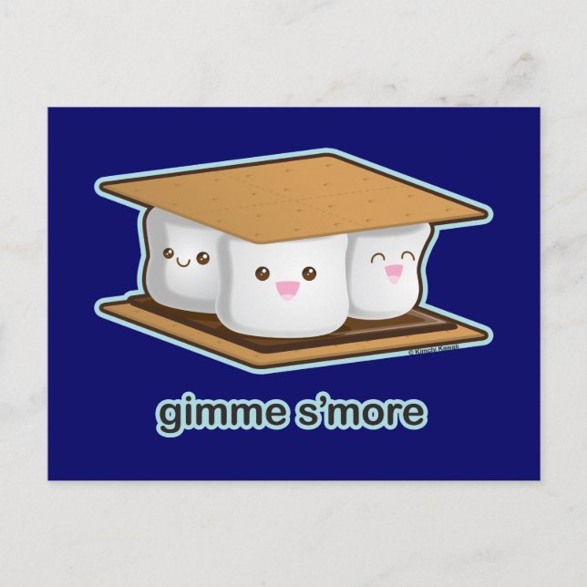 Postal Cute S'more (Anverso)
