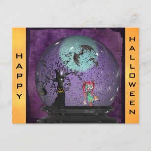 Postal Cute Spooky Gothic Halloween