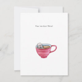Postal Cute Support Encouragement You've Got This Card.