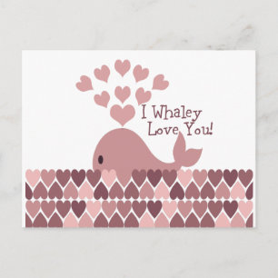 Postal Cute, te amo! Diseño