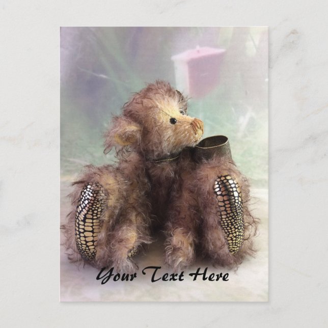 Postal Cute Teddy Bear (Anverso)